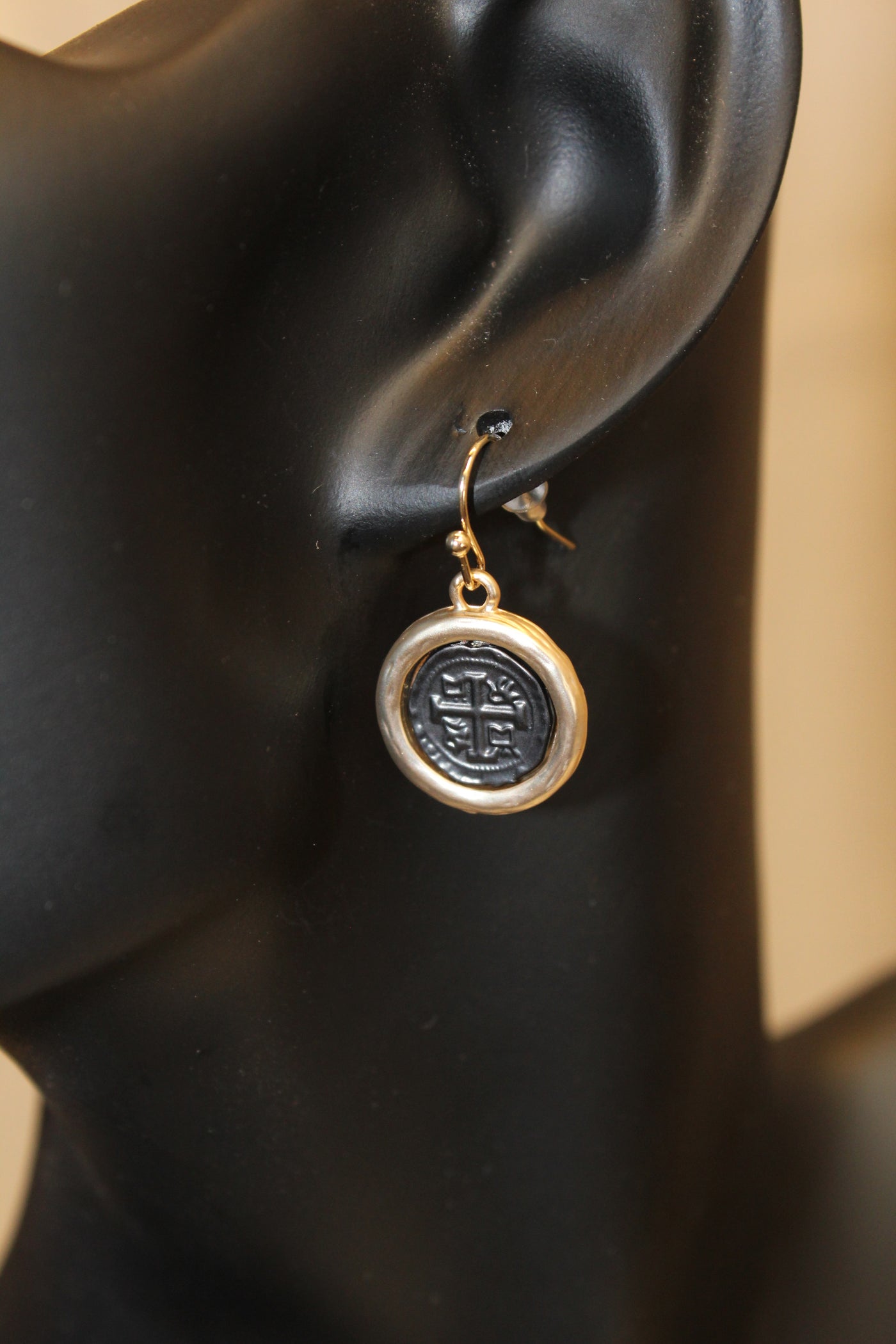 Oracle Medallion Earrings