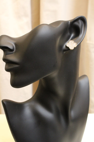 Golden Petal Studs