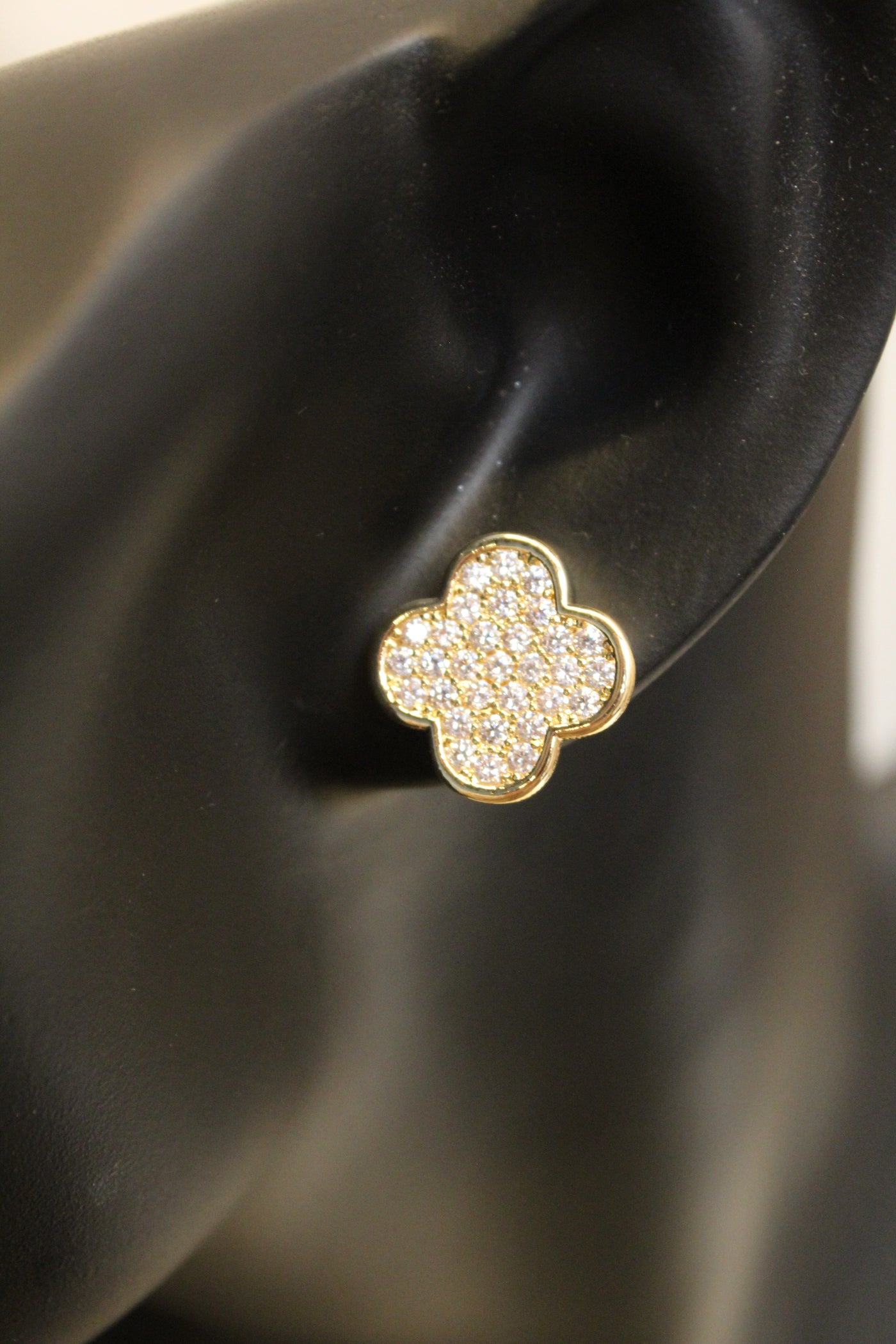 Golden Petal Studs