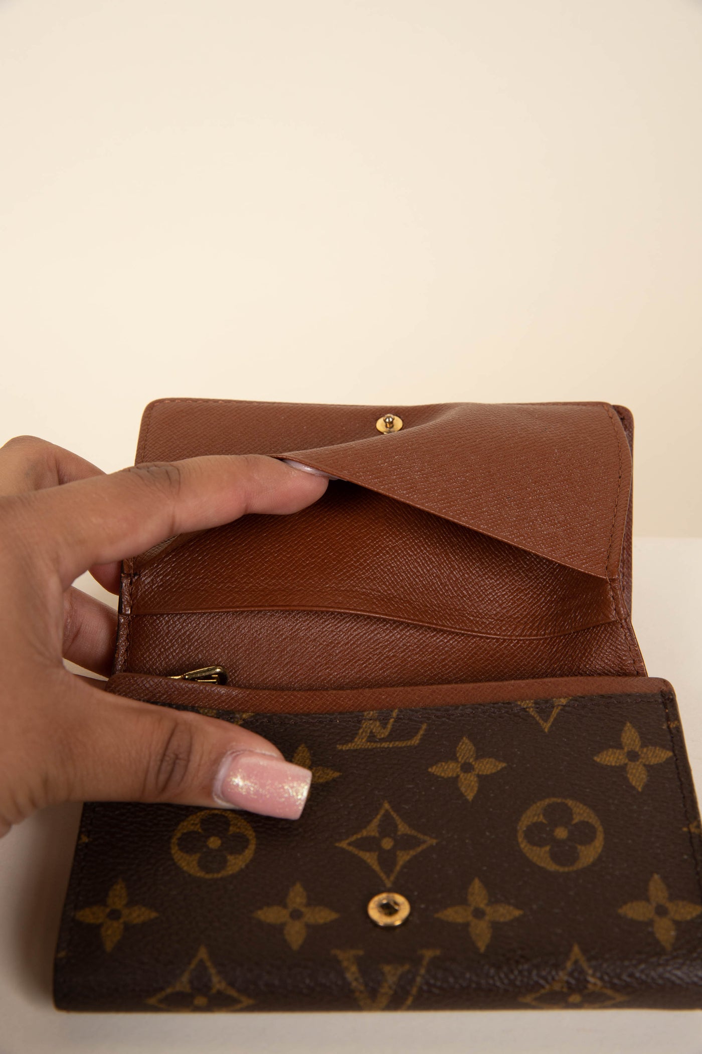 Louis Vuitton Monogram Porte Monnaie Billets Tresor
