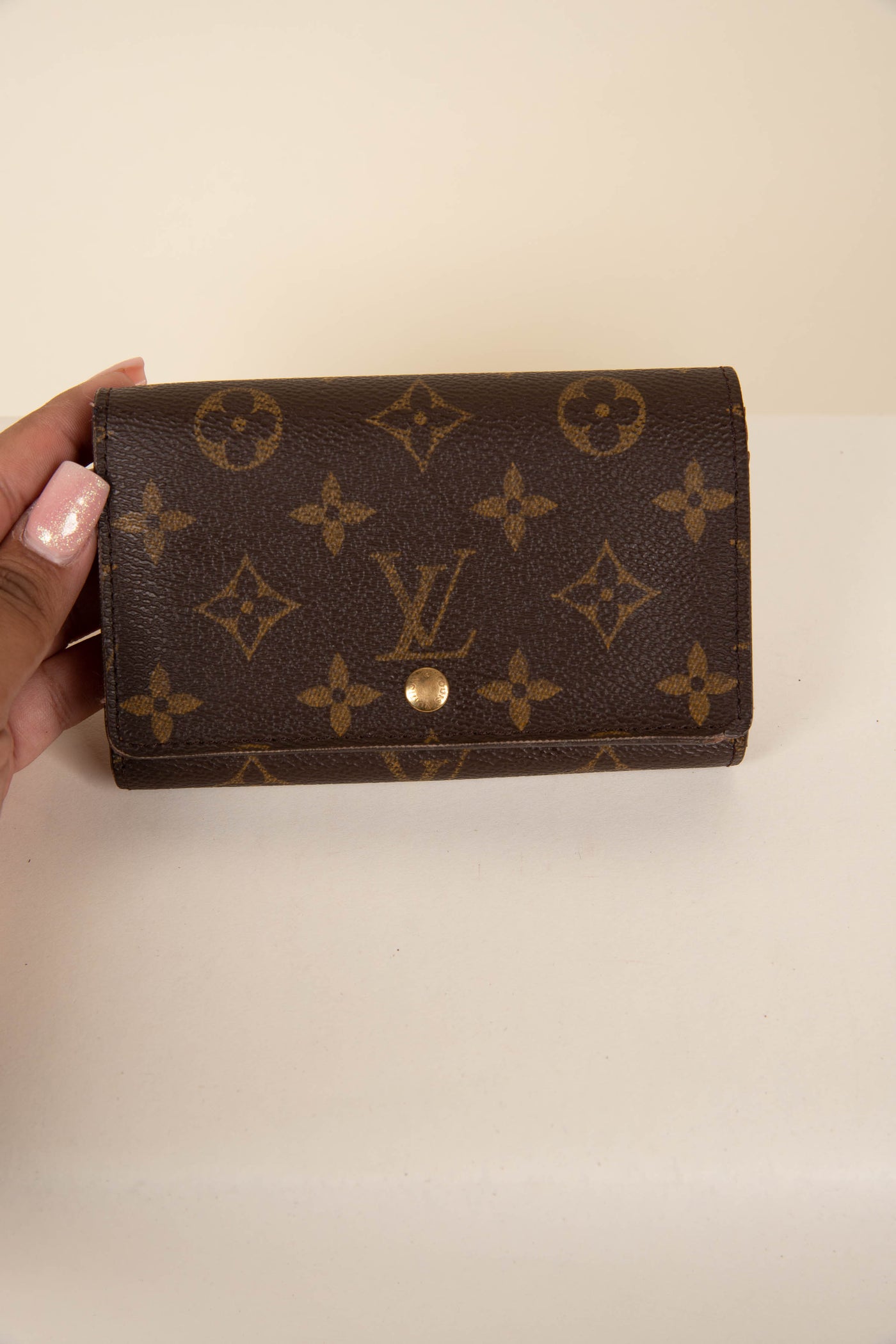 Louis Vuitton Monogram Porte Monnaie Billets Tresor
