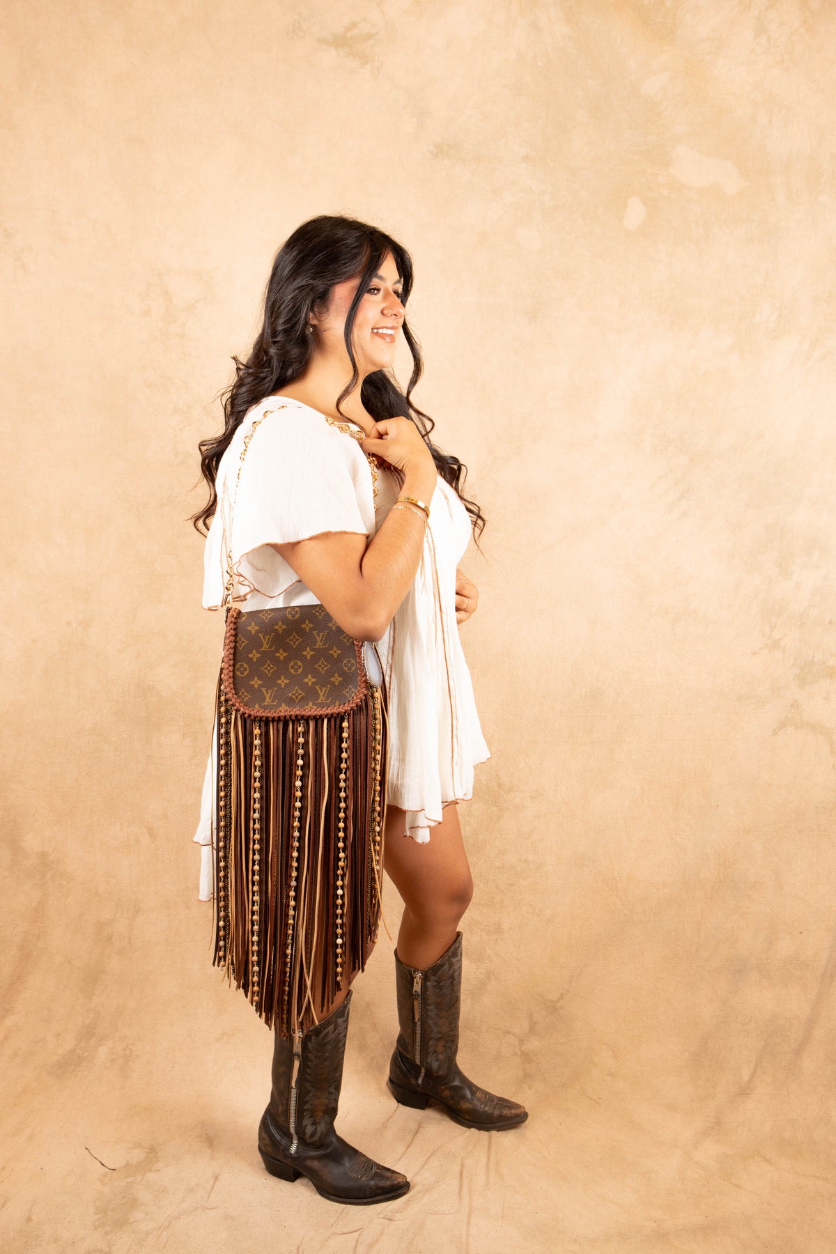 Journey Dirty Blonde Long Fringe