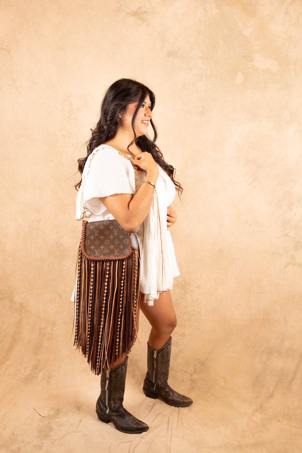 Journey Dirty Blonde Long Fringe