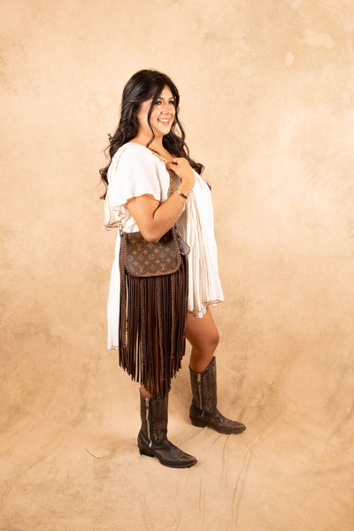 Journey Chocolate Long Fringe