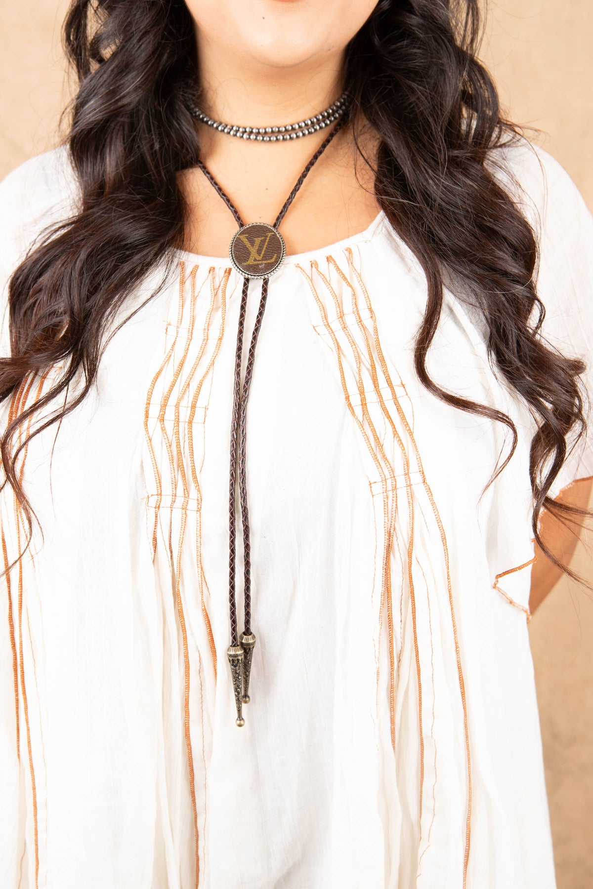 LV Bolo Tie - Circle