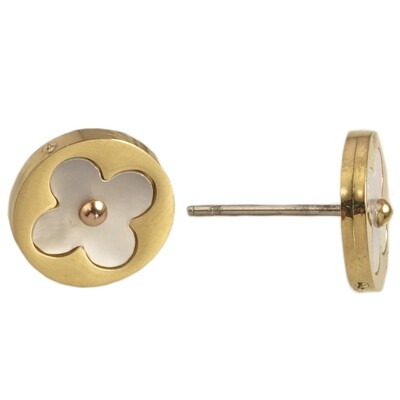 Belline Clover Studs