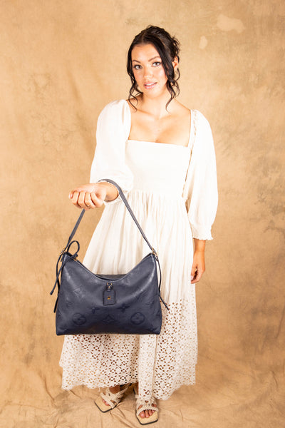 Louis Vuitton Black Empreinte Carry All