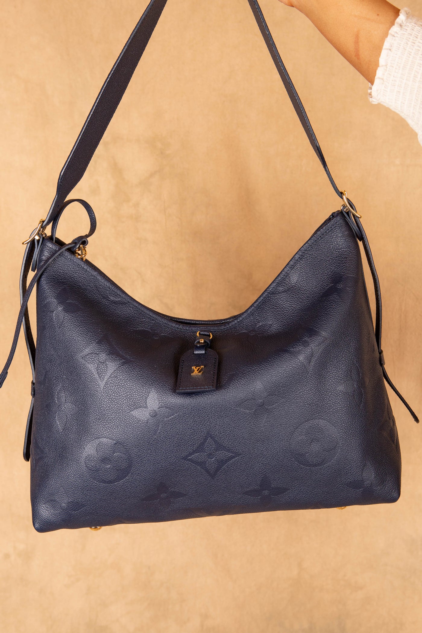 Louis Vuitton Black Empreinte Carry All