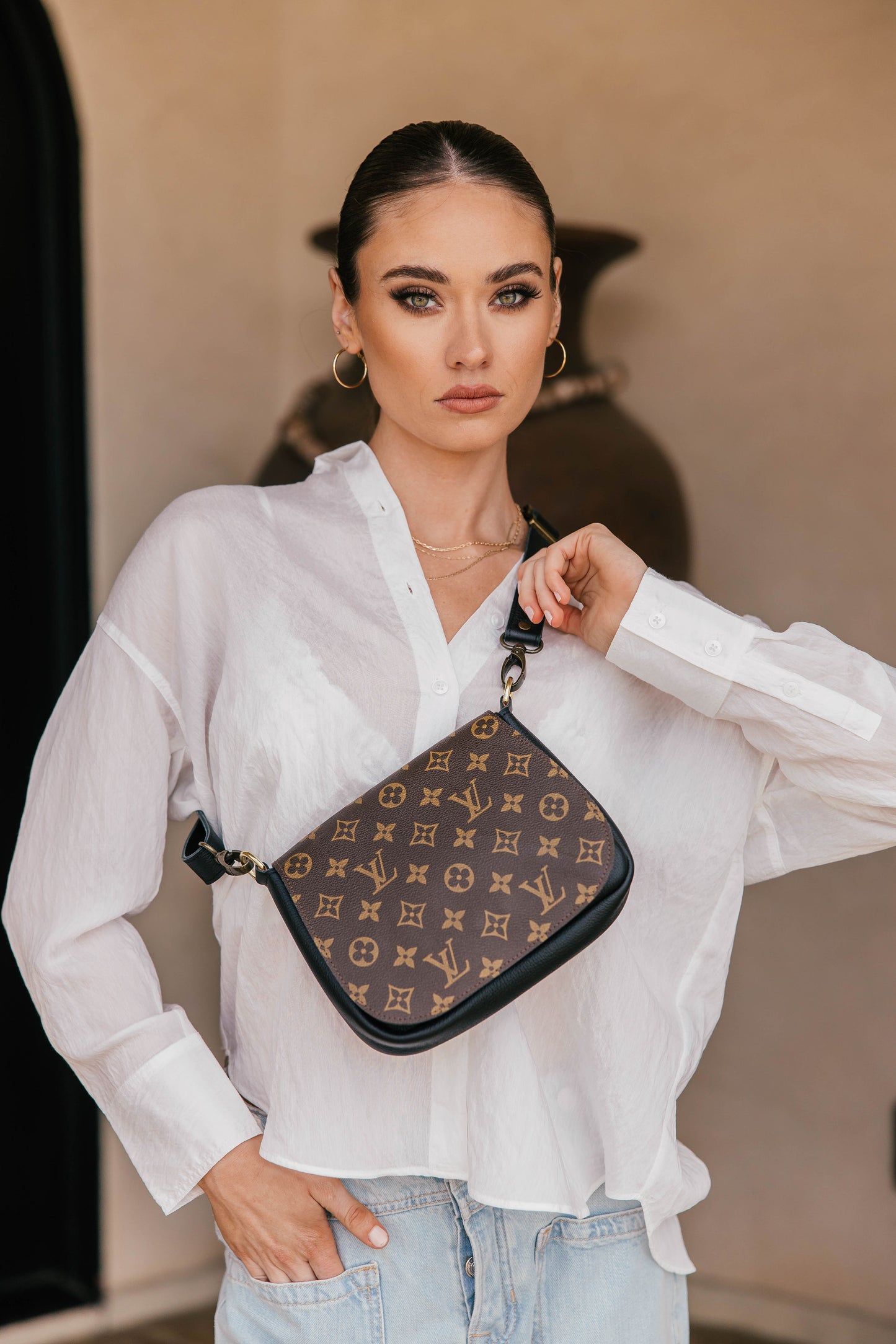 Bumbag Lv Fanny Pack Dupe Mini Bumbag LV Monogram Small Fanny Pack