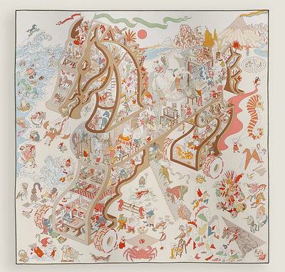 Academia Hippica Scarf 90