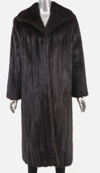Mahogany Mink Coat- 1