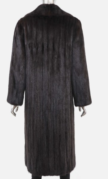 Mahogany Mink Coat- 1