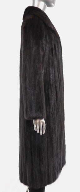 Mahogany Mink Coat- 1
