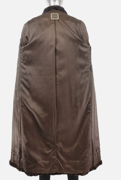 Mahogany Mink Coat- 1