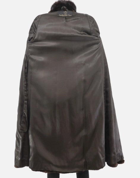 Mahogany Mink Coat - 6