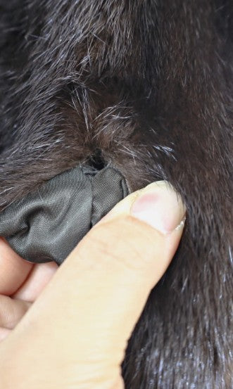 Mahogany Mink Coat - 6