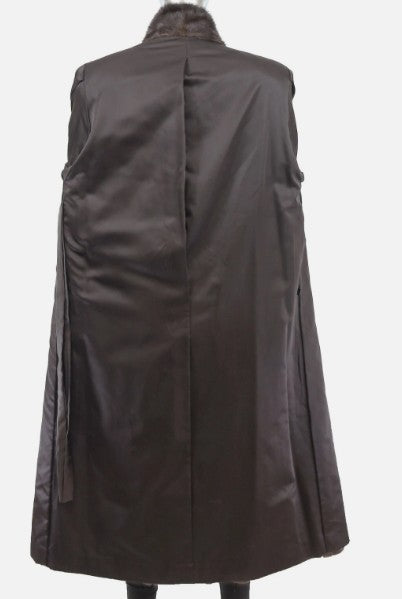 Mahogany Mink Coat - 7