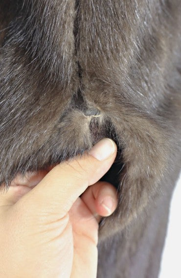 Mahogany Mink Coat - 7