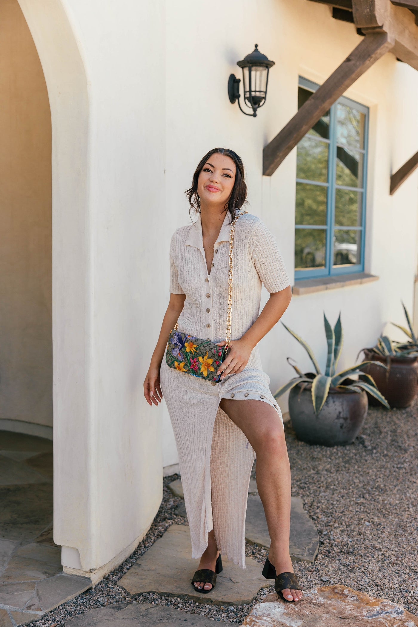 Silk Floral GG Cruise IV