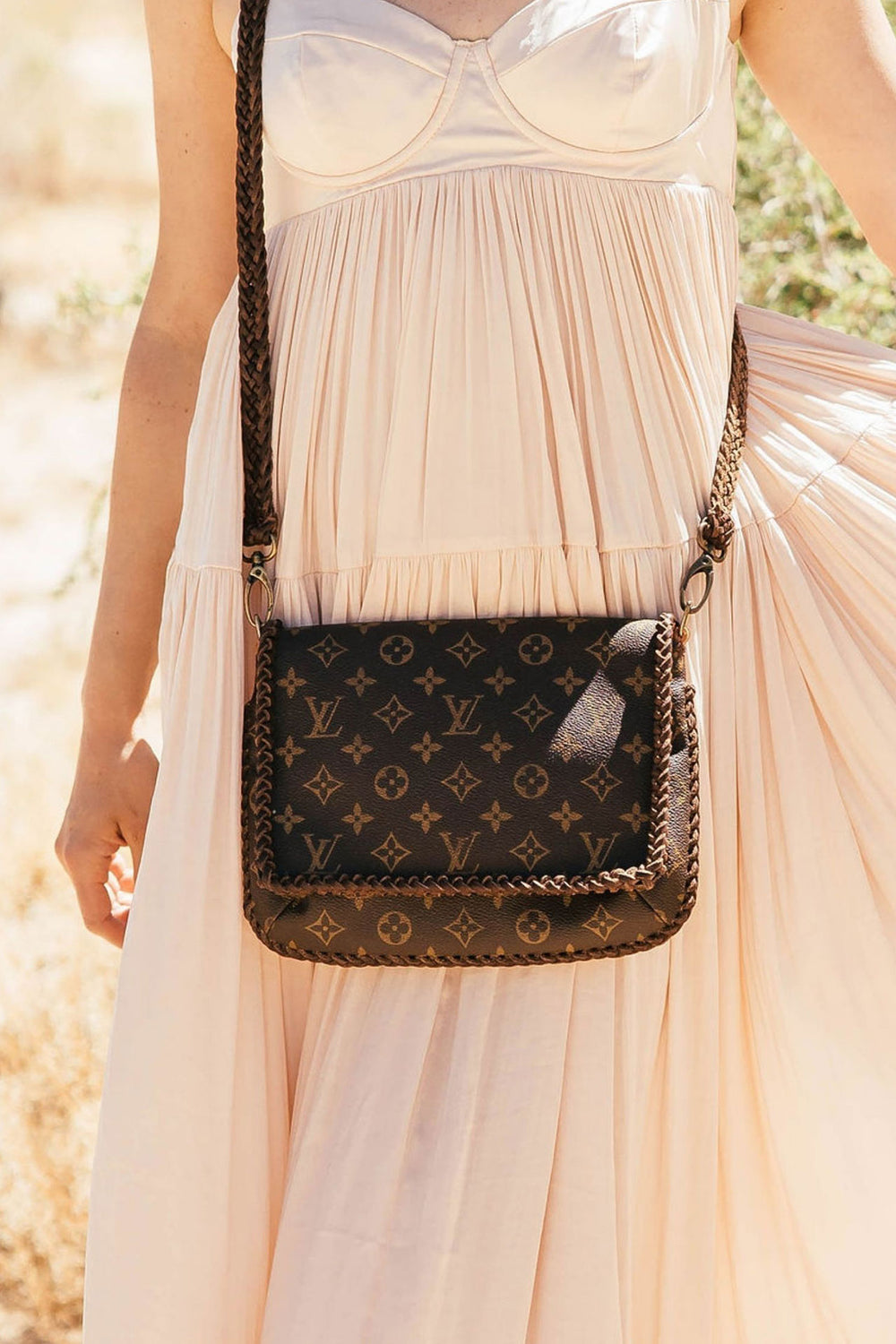 Authentic Louis Vuitton Fringe Handbag