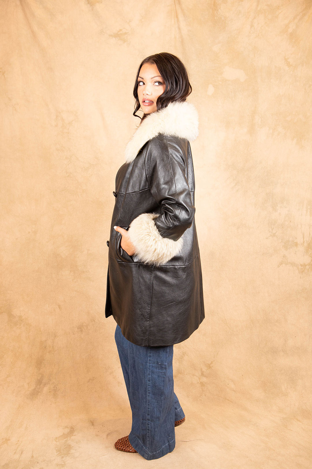 Outfit #05 Leather Craft Process of America Coat
