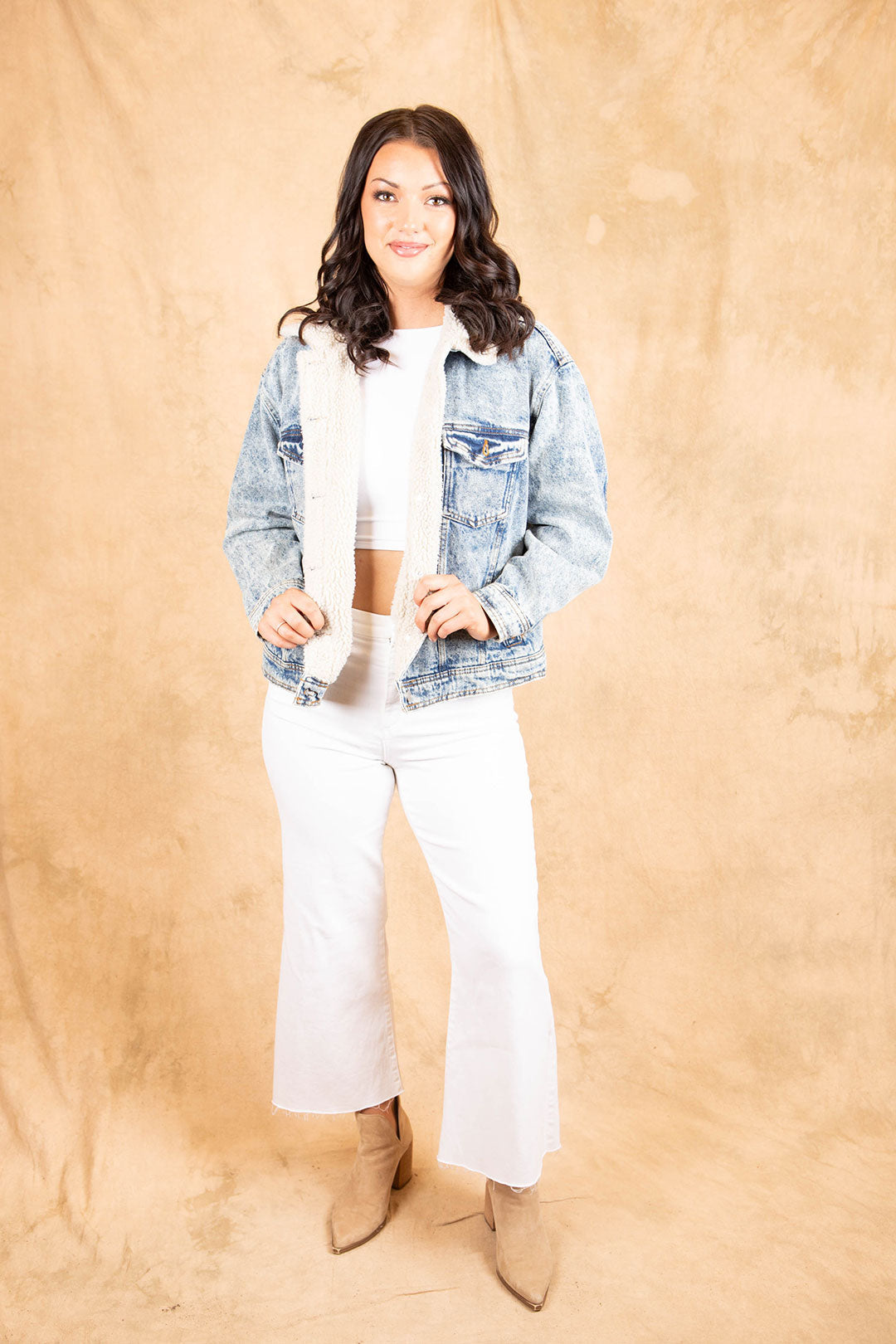 Outfit #10 Celebirty Pink Jean Jacket