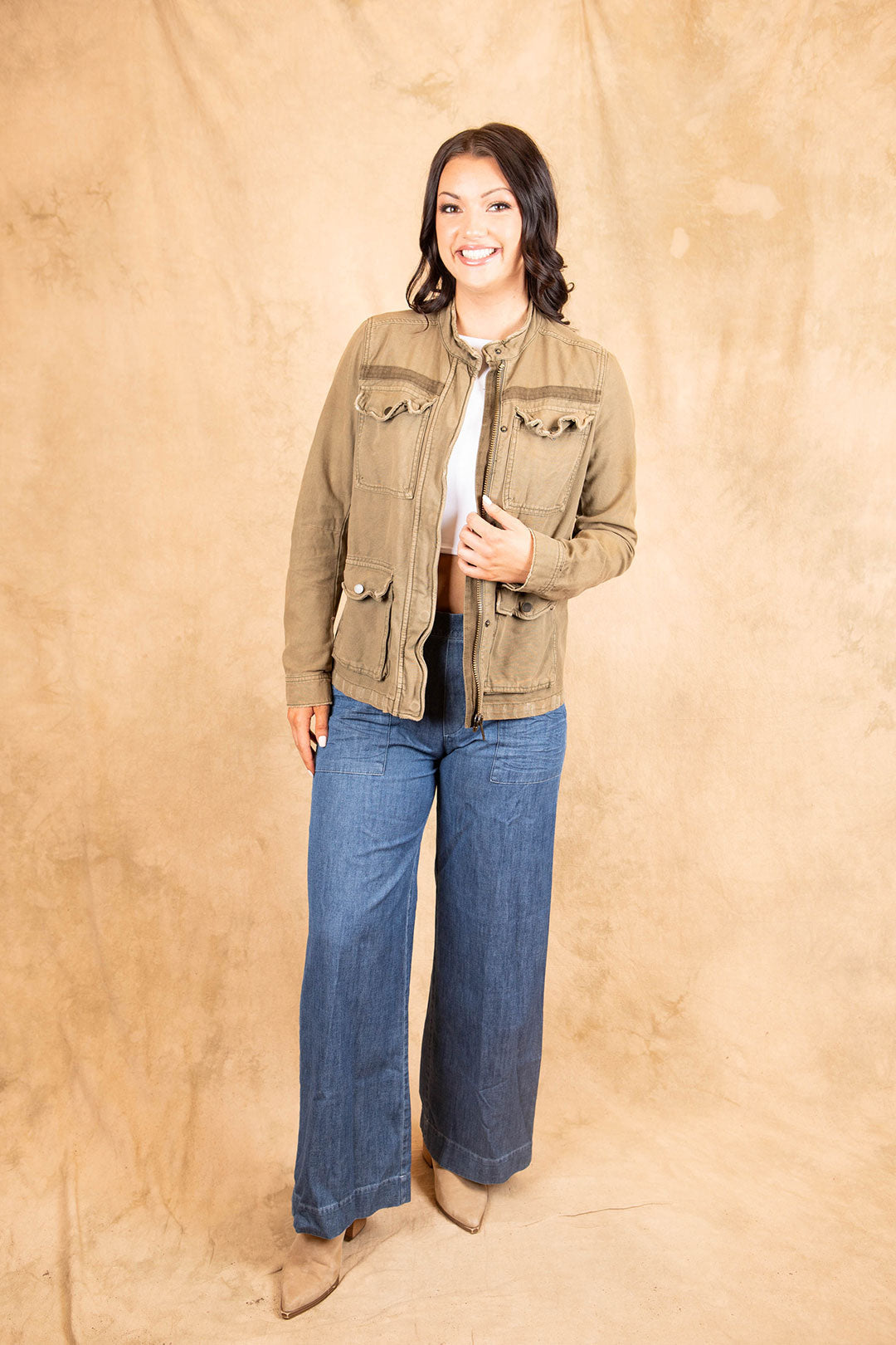 Outfit #13 Free People Jacket