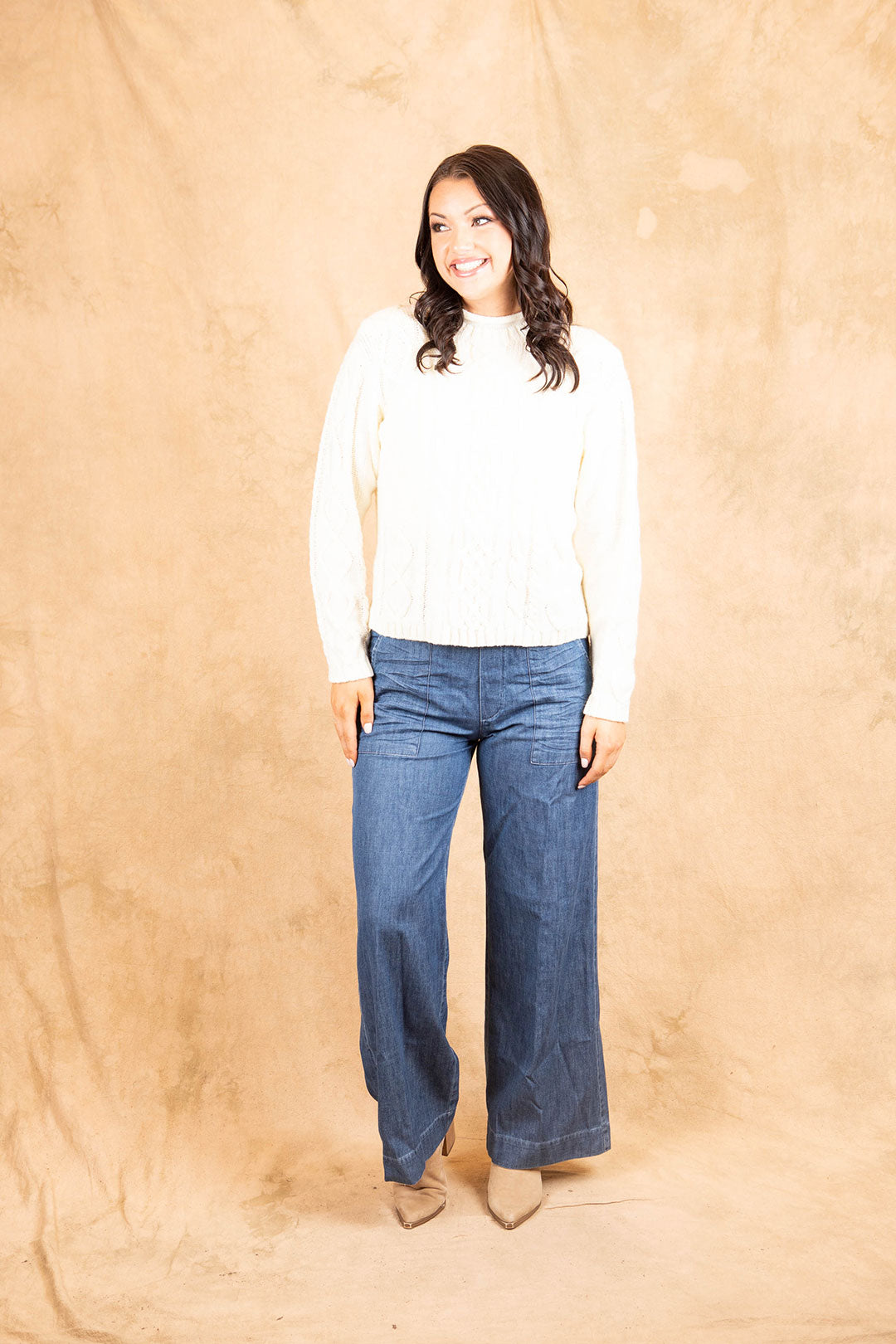 Outfit #25 Karen Scott Knitted Sweater