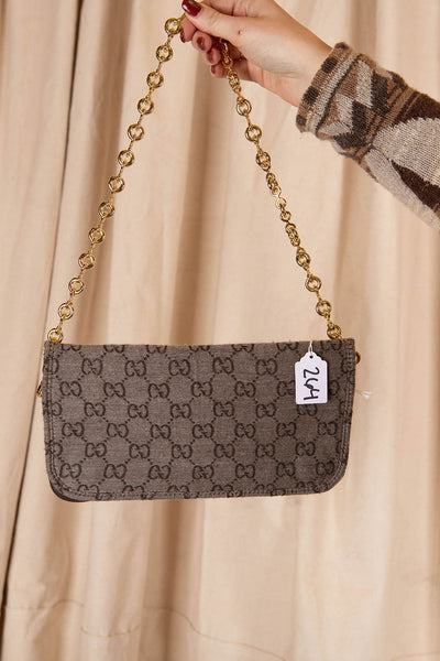 GG Wool Cruise Clutch