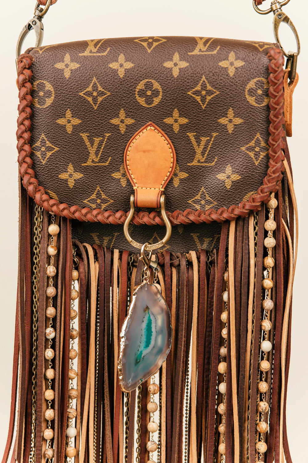 Louis Vuitton vintage and upcycled boho bags, purses, keychains – Boho  Rococo Designs