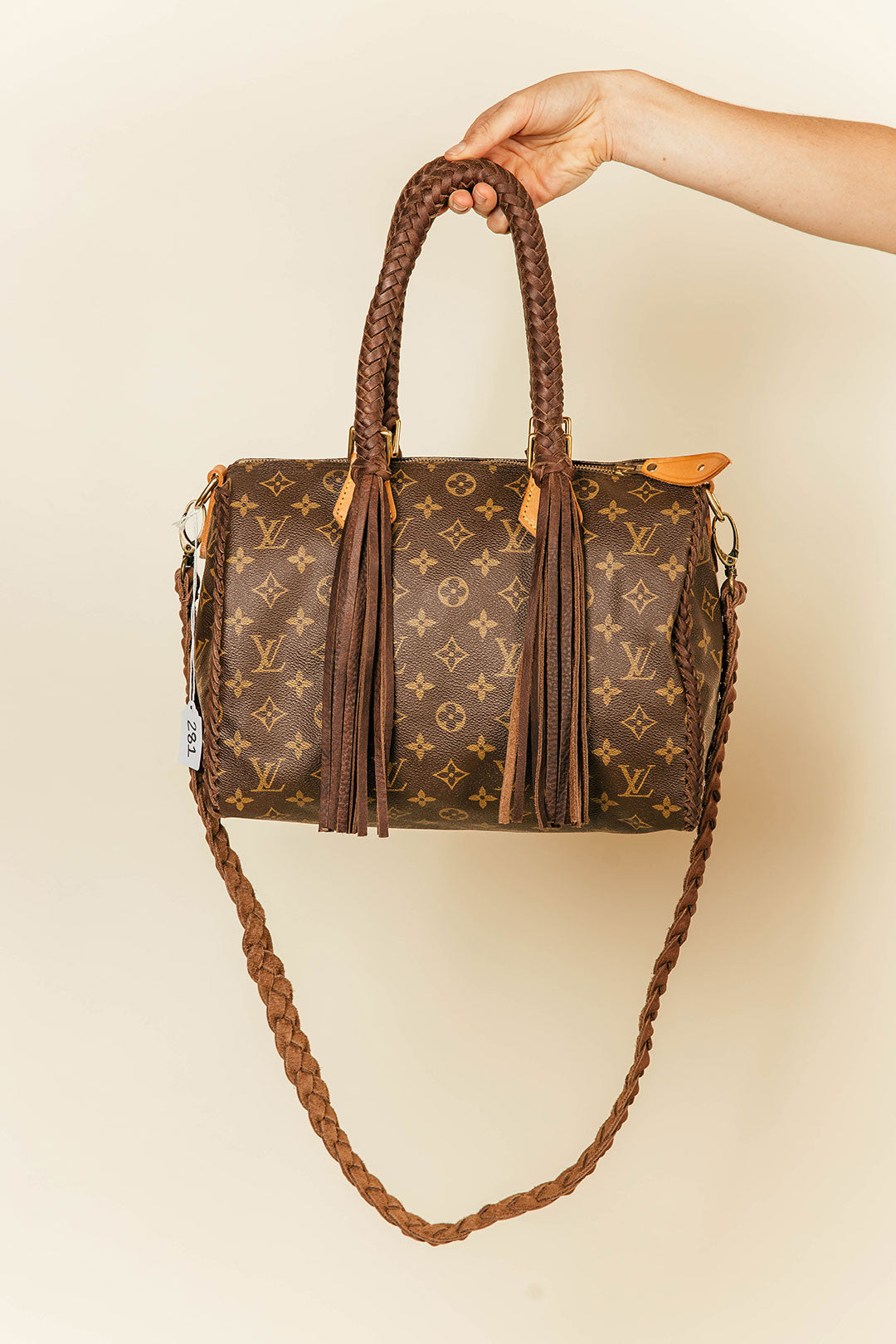 Louis Vuitton - Authenticated Graceful Handbag - Leather White Plain for Women, Good Condition